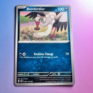 bombirdier - 097/142 (common) — pokemon: stellar crown